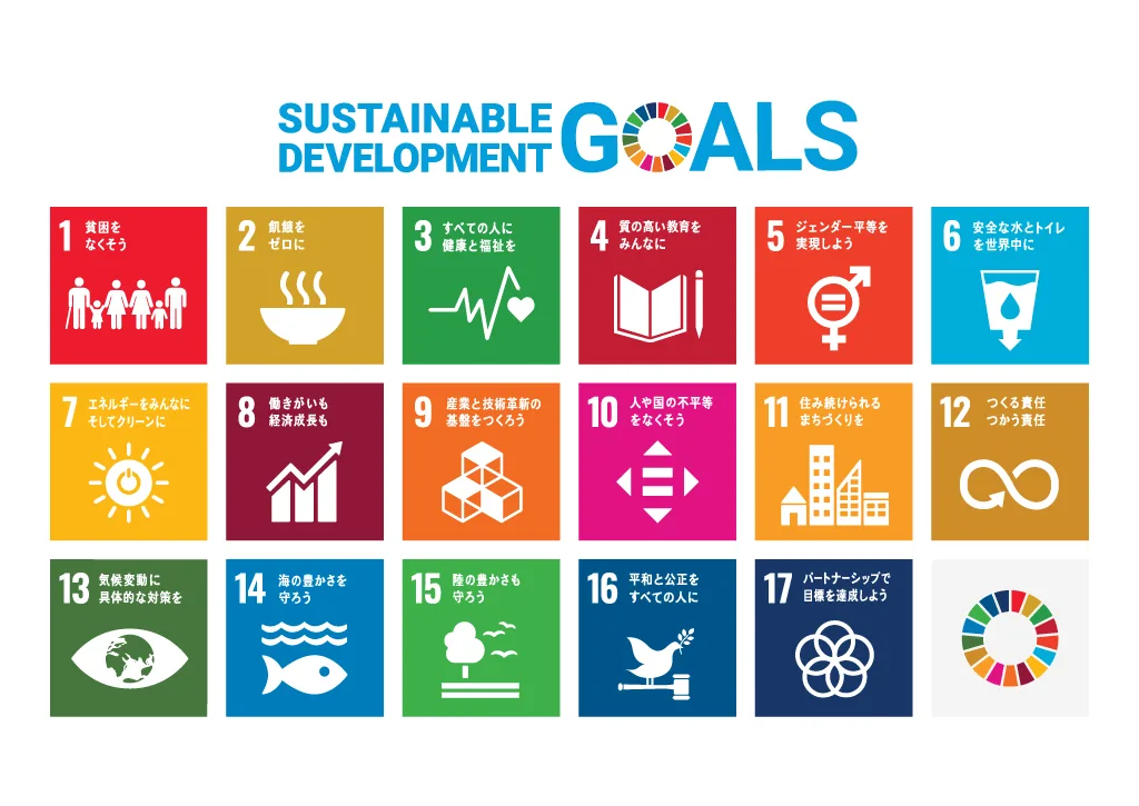 SUSTAINABLE DEVELOPMENT GOALS 17の目標